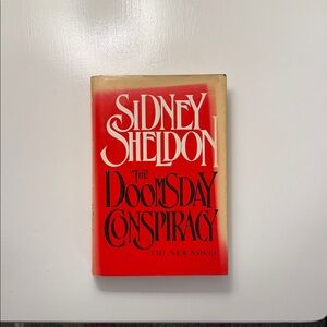 Sidney Sheldon 'The Doomsday Conspiracy' Hardcover Book